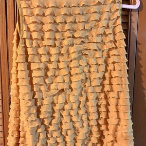 NY Collection Mustard Blouse